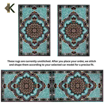 Kilimats Turquoise Majesty Persian Car Mat